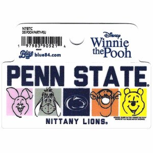 decal Penn State Nittany Lions with Winnie the Pooh characters